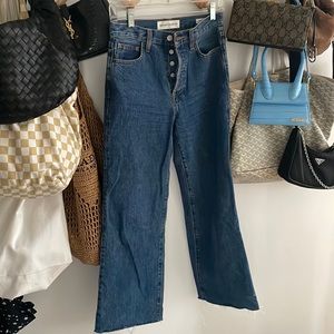 Denim Forum | Farrah wide leg jean